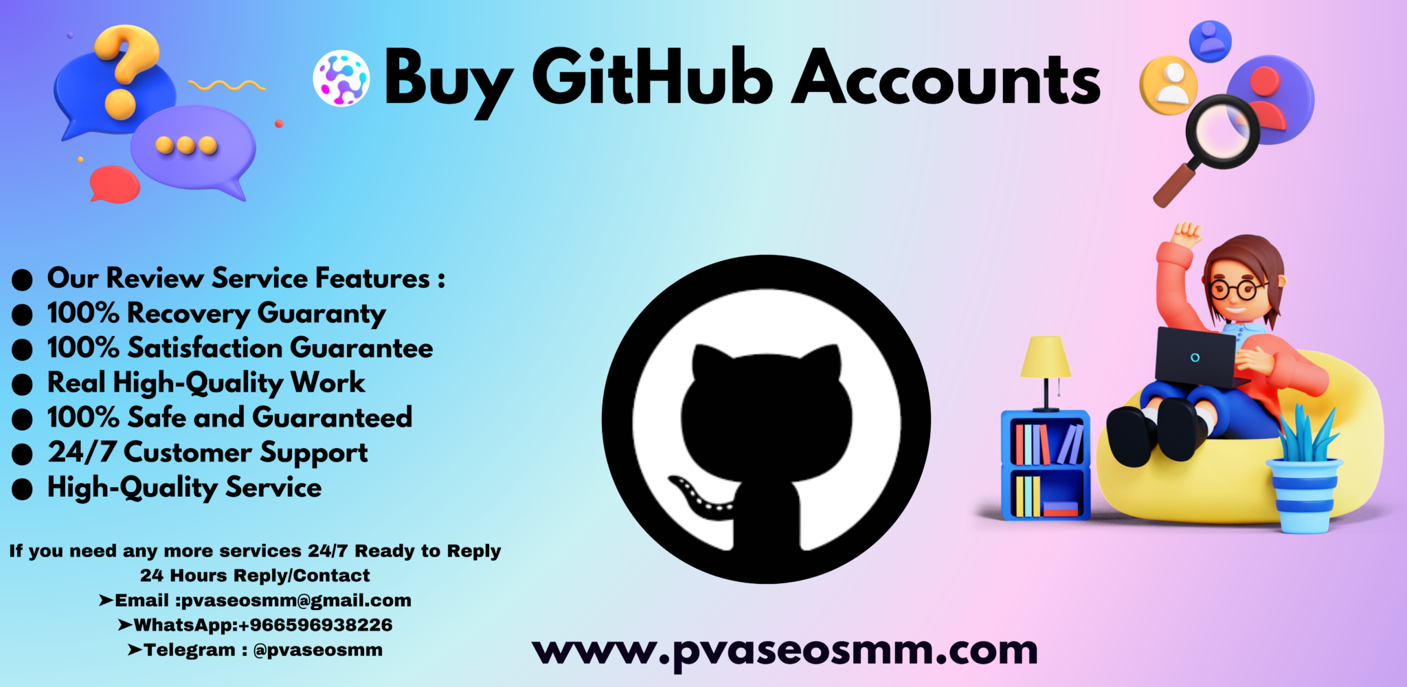 Buy GitHub Accounts 