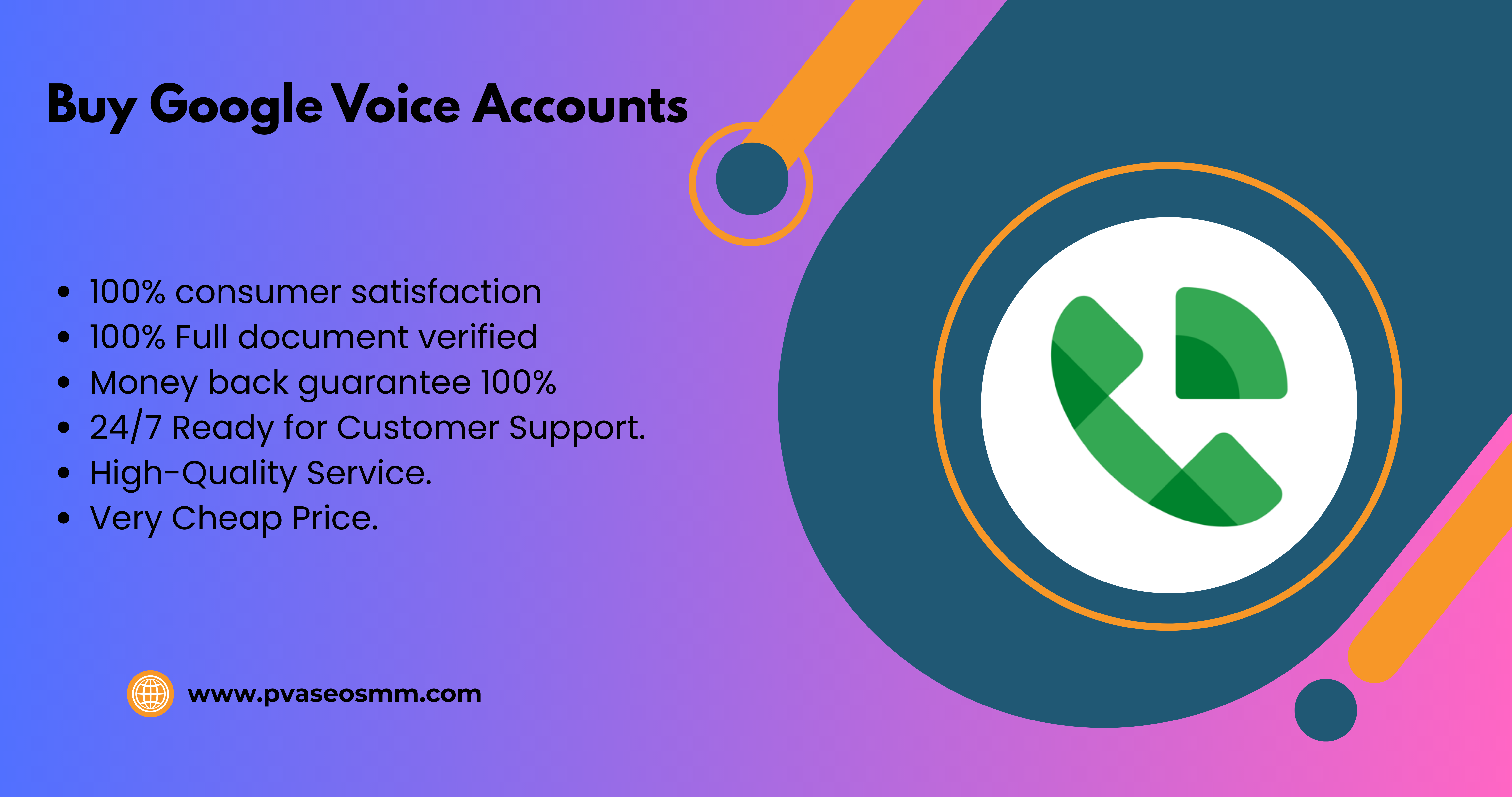 Buy Google Voice Accounts